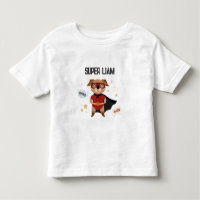 Superhero Dog Baby Toddler T-shirt