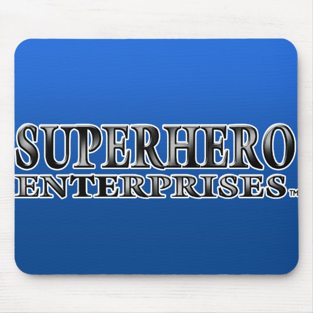 Superhero Enterprises Mouse Mat (Front)