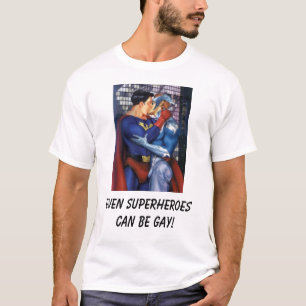superhero, Even superheroes can be gay! T-Shirt