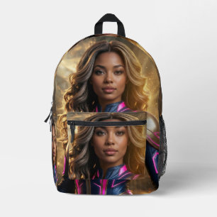 SUPERHERO - FANTASY SCI-FI PRINTED BACKPACK