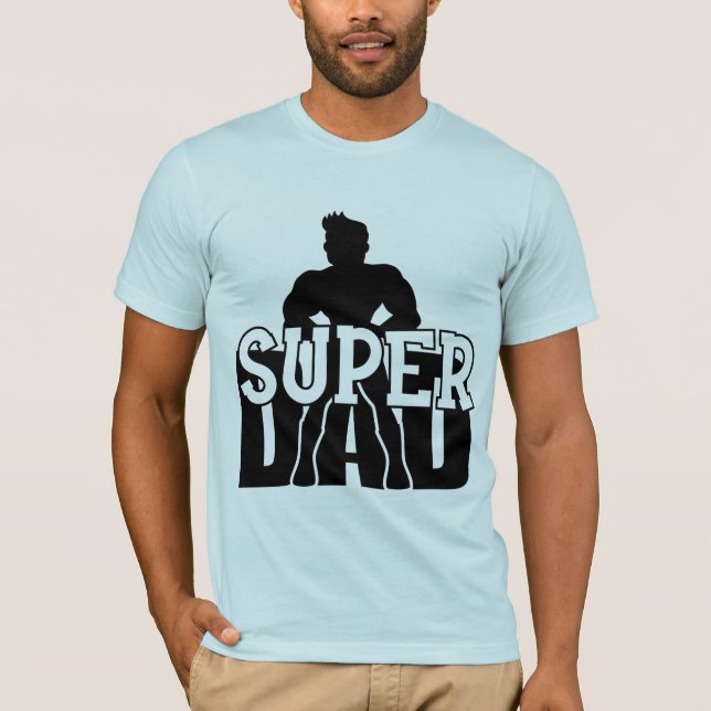 Superhero Father's Day T-Shirt (Front)