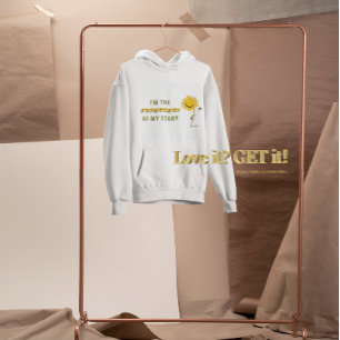 Superhero Full Zip Hoodie by Poet Adiela Akoo