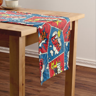 Superhero/Gamer Party Table Runner