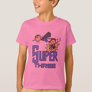 Superhero Girl 3rd Birthday Tshirts and Gifts