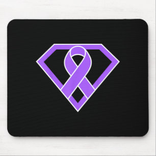 Superhero Hero Warrior Fighter Lupus Awareness Mouse Mat