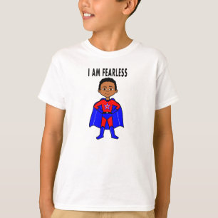 Superhero I AM FEARLESS t-shirt for boys