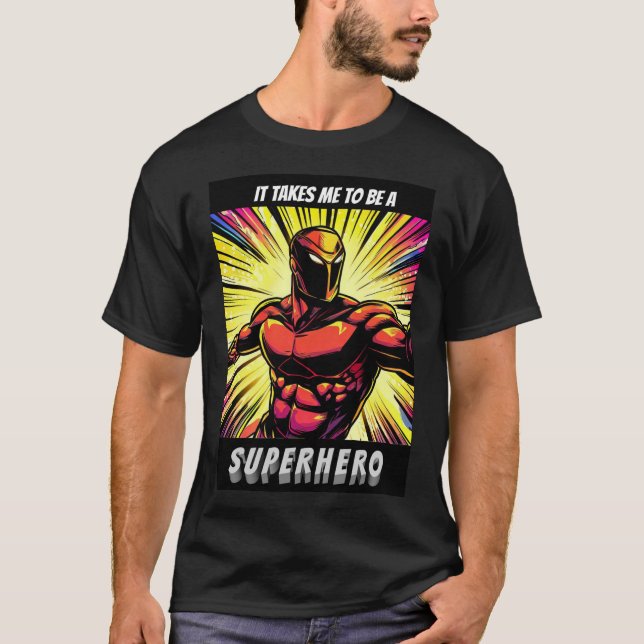 Superhero Inspiration Tee 8 (Front)