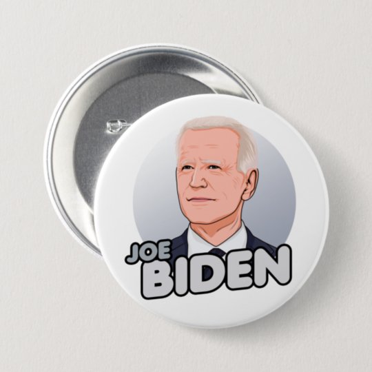 SUPERHERO JOE BIDEN 7.5 CM ROUND BADGE | Zazzle.co.uk