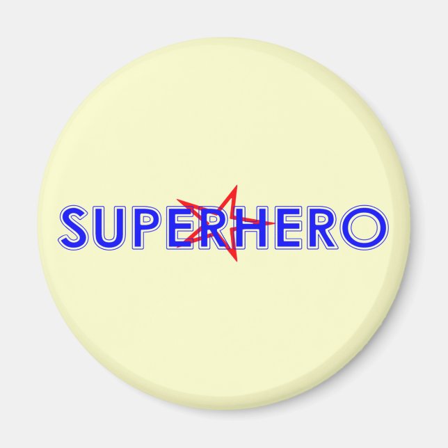 Superhero Magnet (Front)