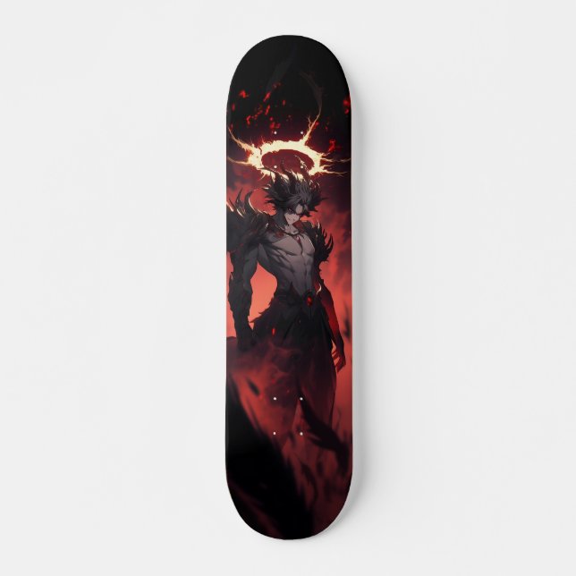 Superhero Manga Skateboard (Front)