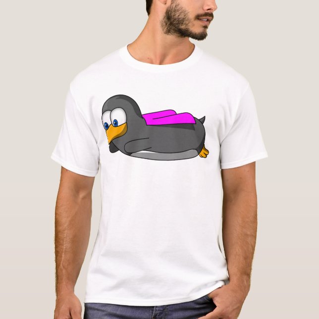 Superhero men's basict-shirt T-Shirt (Front)