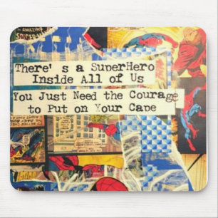 Superhero Mouse Pad