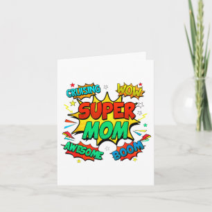 Superhero Mum For Women Holiday Card