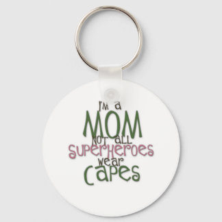 Superhero Mum Keychain