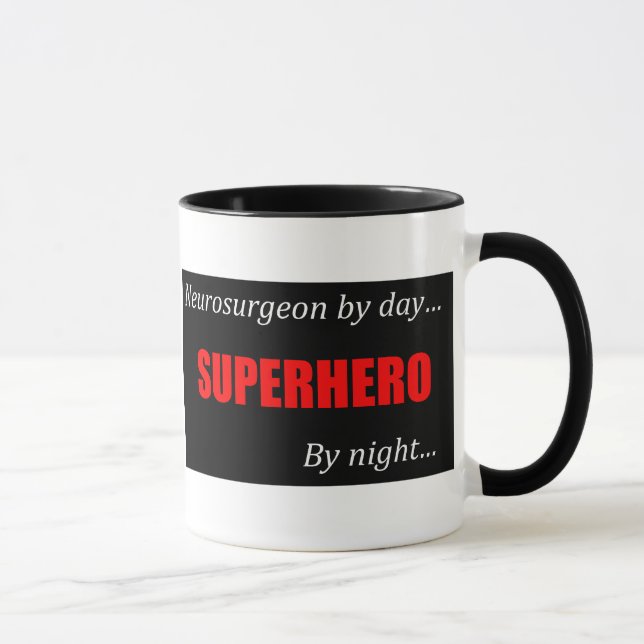 Superhero Neurosurgeon Mug (Right)