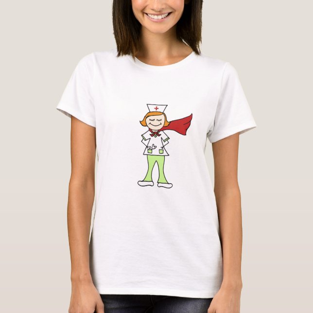 Superhero Nurse T-Shirt (Front)