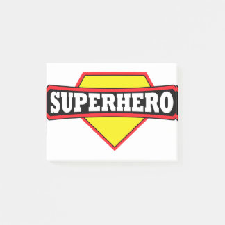 Superhero Post-it Notes