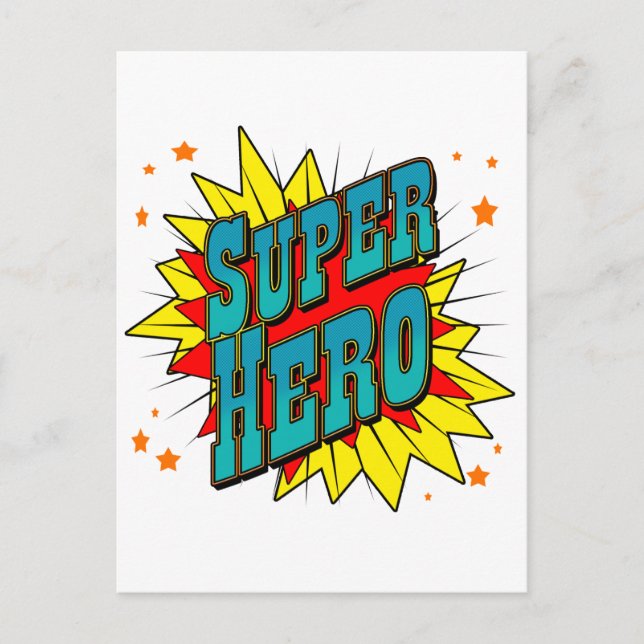 SuperHero Postcard (Front)