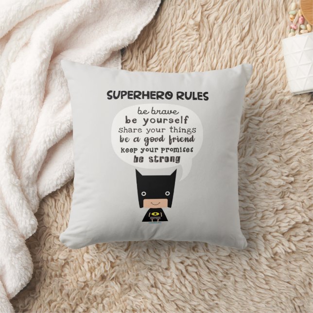 Superhero Rules Cushion (Blanket)