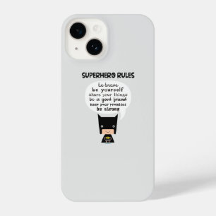 Superhero Rules iPhone 14 Case