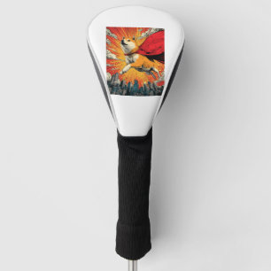 Superhero Shiba � Comic Book Dog Golf Head Cover