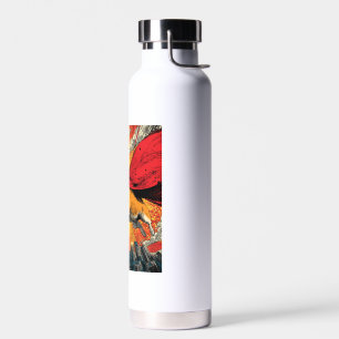 Superhero Shiba � Comic Book Dog Water Bottle