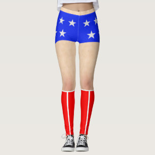 Superhero Shorts and Boots Legging