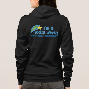 Superhero Social Worker Hoodie