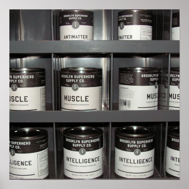 Superhero Supplies Poster (Front)