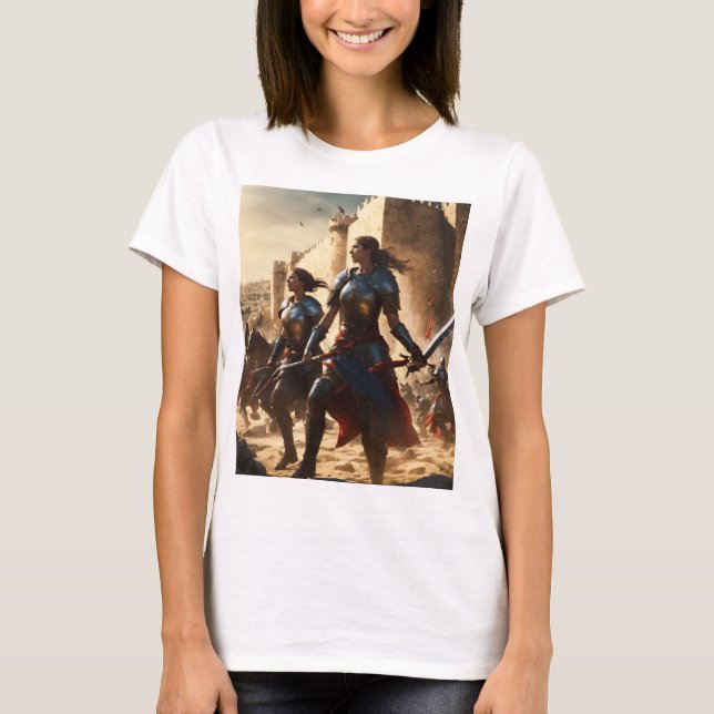 Superhero Team Battle Fortress T-Shirt – Epic Show (Front)