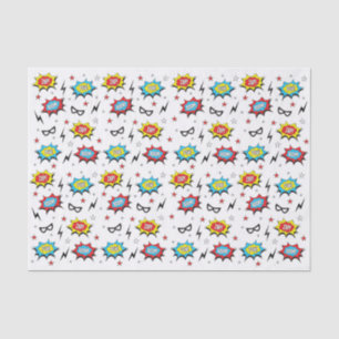 Superhero tissue paper