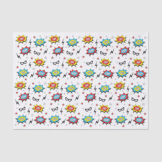 Superhero tissue paper