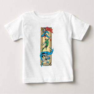 Superheroes In Action Baby T-Shirt