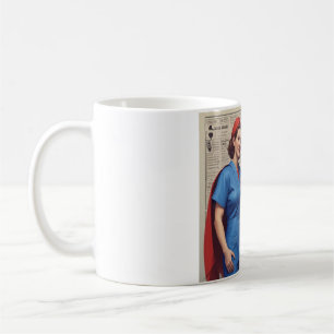 Superheroes in Scrubs: Sip Your Power Coffee Mug