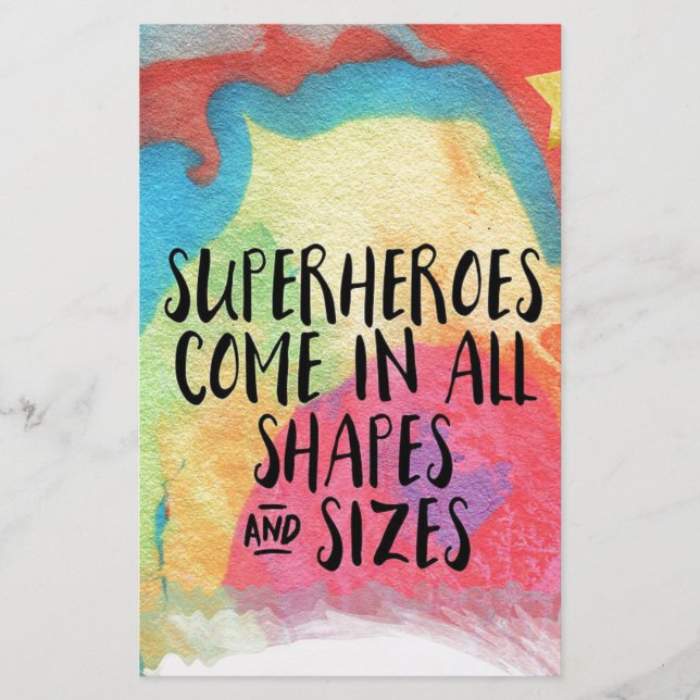 superheroes-inspirational- stationery (Front)