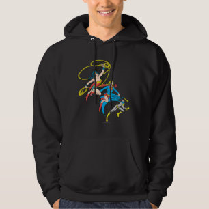 Superheroines Leap Hoodie