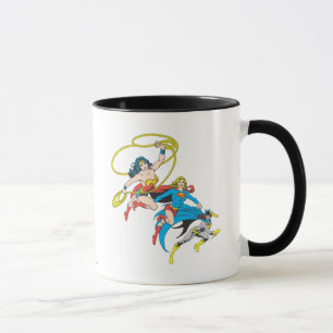 Superheroines Leap Mug