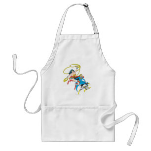 Superheroines Leap Standard Apron