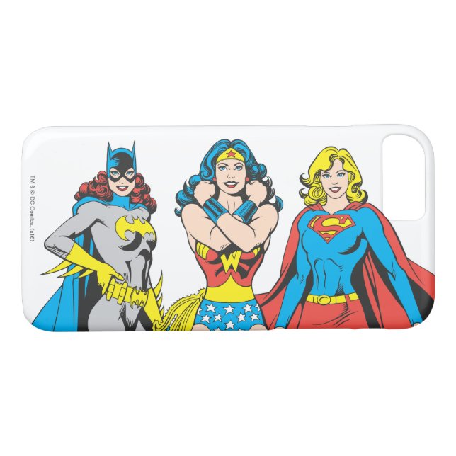 Superheroines Pose Case-Mate iPhone Case (Back (Horizontal))