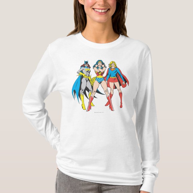 Superheroines Pose T-Shirt (Front)