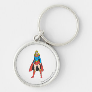 Superigirl Stands Key Ring