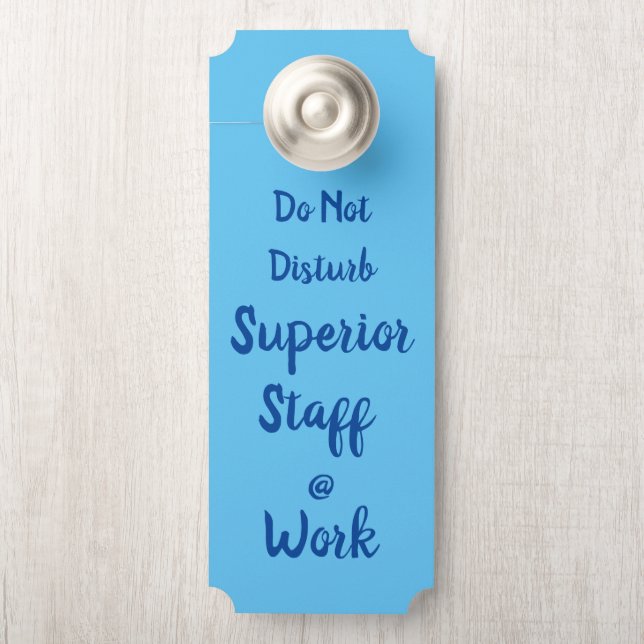 Superior Counseling Door Hanger (On Knob)