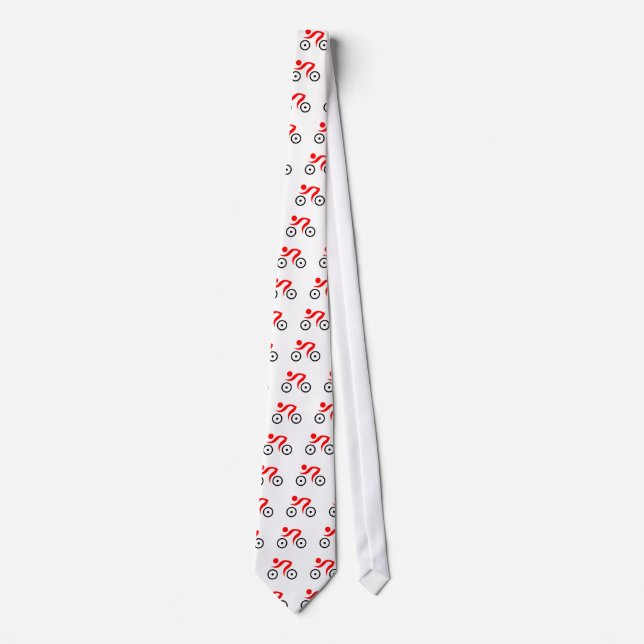 Superior Cyclist gift Tie (Front)