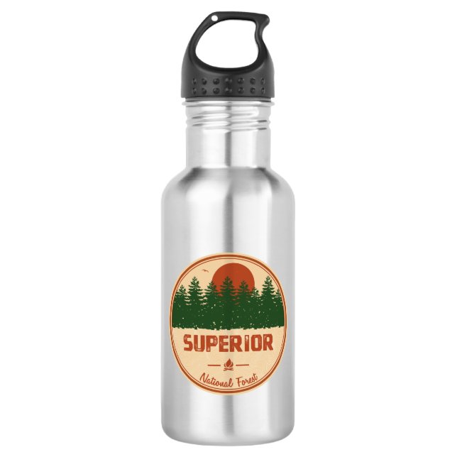 Superior National Forest 532 Ml Water Bottle (Front)