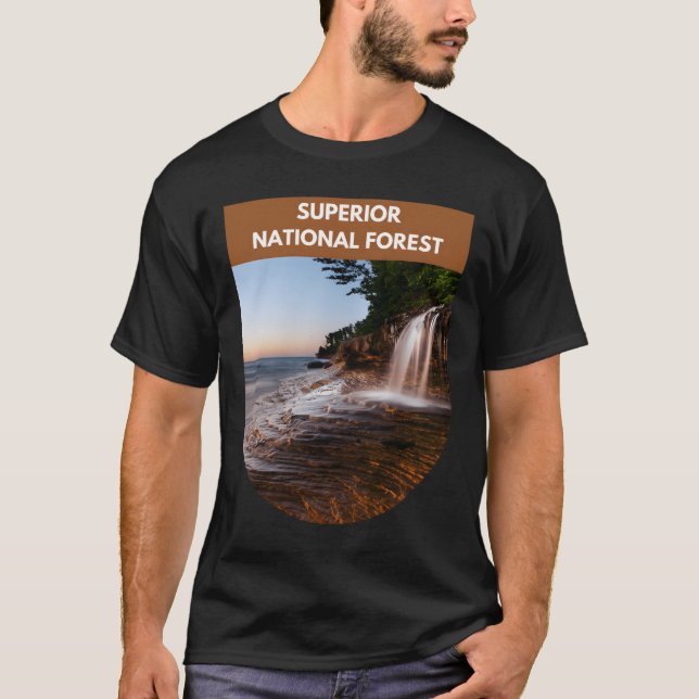 Superior National Forest - Minnesota  T-Shirt (Front)