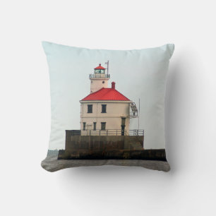 Superior Point Lighthouse pillow
