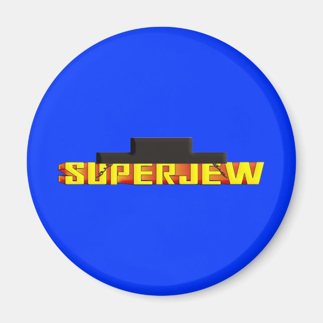 SuperJew Magnet (Front)