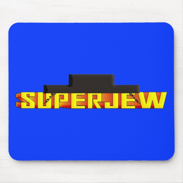 SuperJew Mouse Mat (Front)