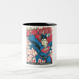 Superman 12 Two-Tone coffee mug