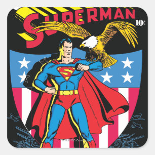Superman #14 square sticker